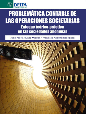 cover image of Problemática contable de las operaciones societarias
